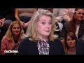 Catherine deneuve totalement confuse dans quotidien  chiara mastroianni force dintervenir