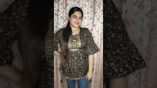 meesho kurti style top review meesho shopping top onlineshopping black style simplelifestyle