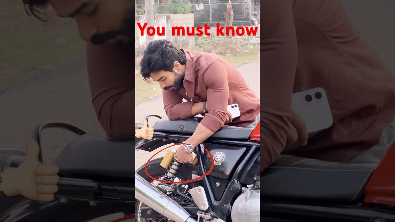 Bike rear suspension adjustment — you must know this 👍🏻 