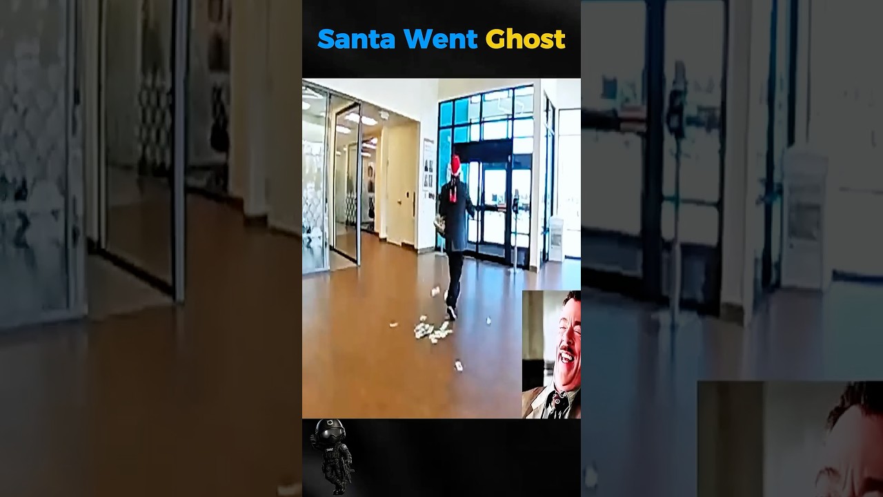 Cops swarm bank looking for the thief who vanished🧐#shorts #PoliceBodycam #truecrimecommunity