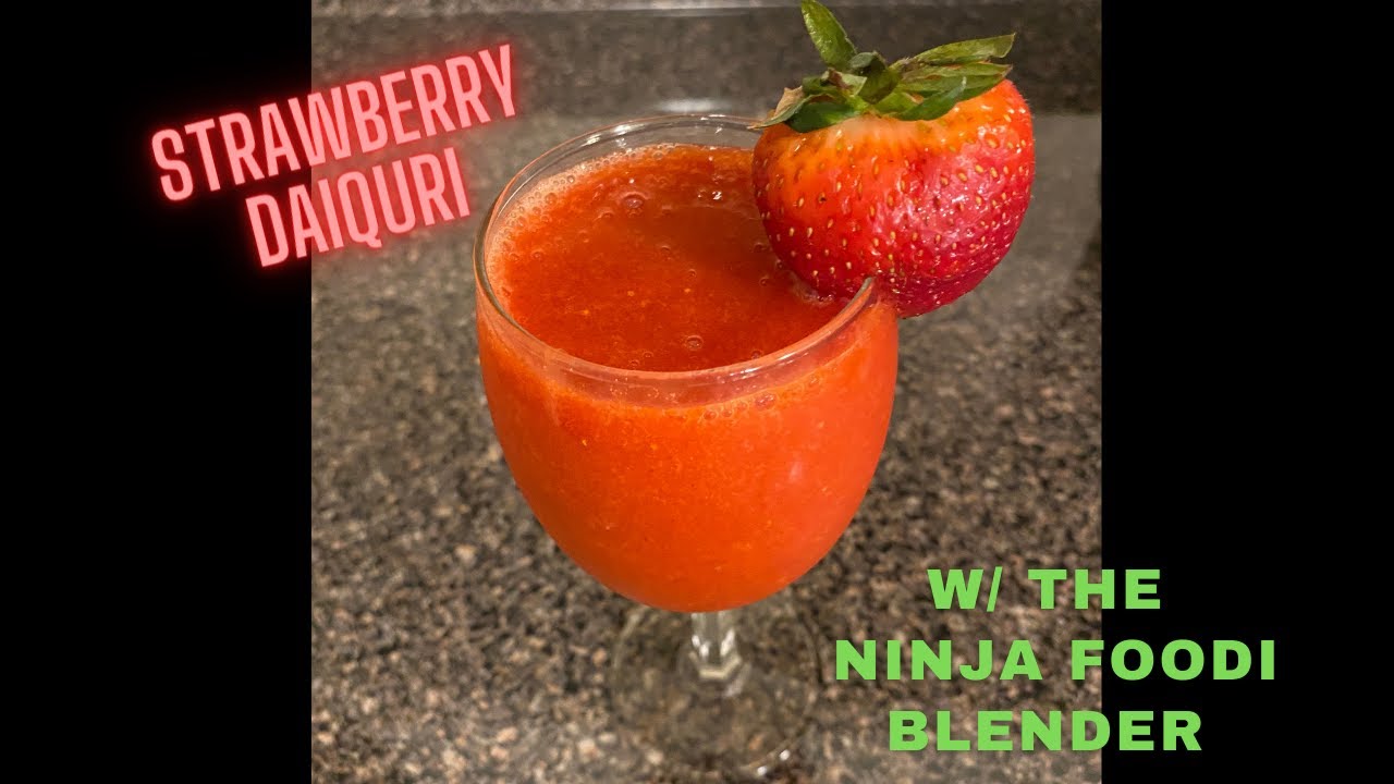 Strawberry Daiquiri in the Ninja Foodi Cold & Hot Blender - The