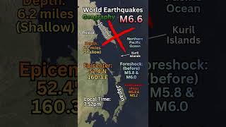 Kamchatka Russia Experiences A M6.6 Earthquake #science #earthquake