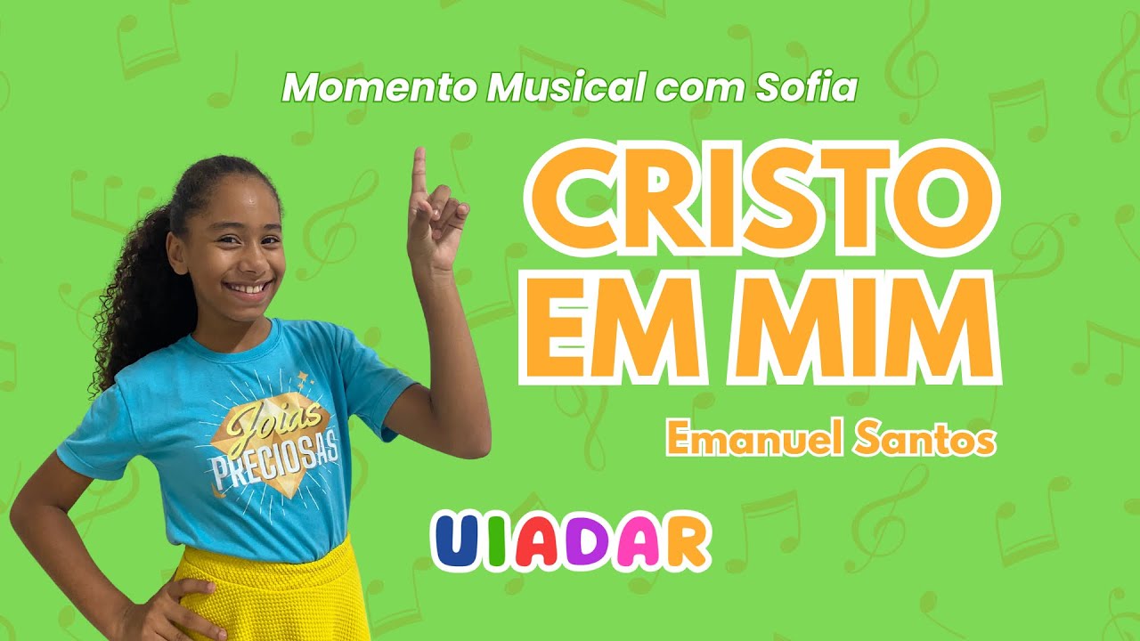 Coreografia Cristo em mim - Emanuel Santos ✨ | Ministério Infantil, louvor missão💛