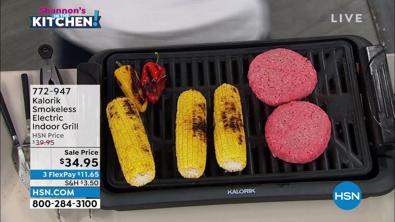 Kalorik Smokeless Electric Indoor Grill YouTube
