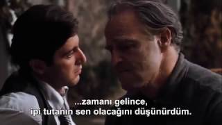 The Godfather (BABA 1)-Michael ile Babanın Konuşması