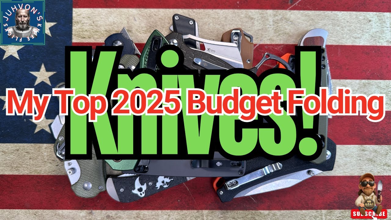 🔥 Лучшие бюджетные ножи 2025 года (100 долларов или меньше) | Мои лучшие варианты для повседневно...