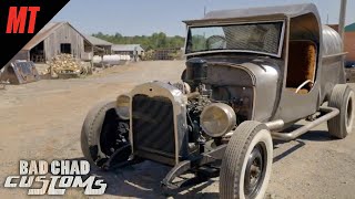 【ガラクタをレストア】1927年式のフォード・モデルAと1934年型シボレーの一部を合わせてどう改造する？：後編｜バッド・チャド・カスタム