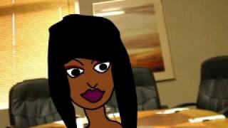 Konnie Huq in a meeting