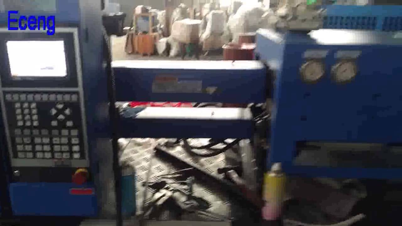 PET preform injection molding machine - YouTube