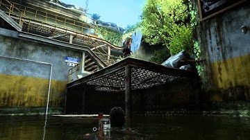 The Last of Us: Remastered - Bus Depot Underground Tunnel: Ladder & Palette Puzzle, Water Rapids PS4