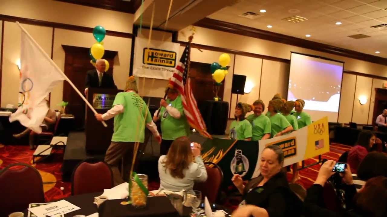 Howard Hanna North Region Rally 9 Man Bobsled Team YouTube