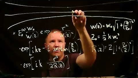Optics 12   Gaussian Beams 2