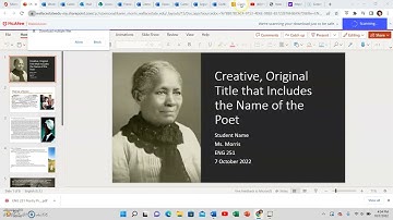 How to Upload a Power Point to Blackboard
