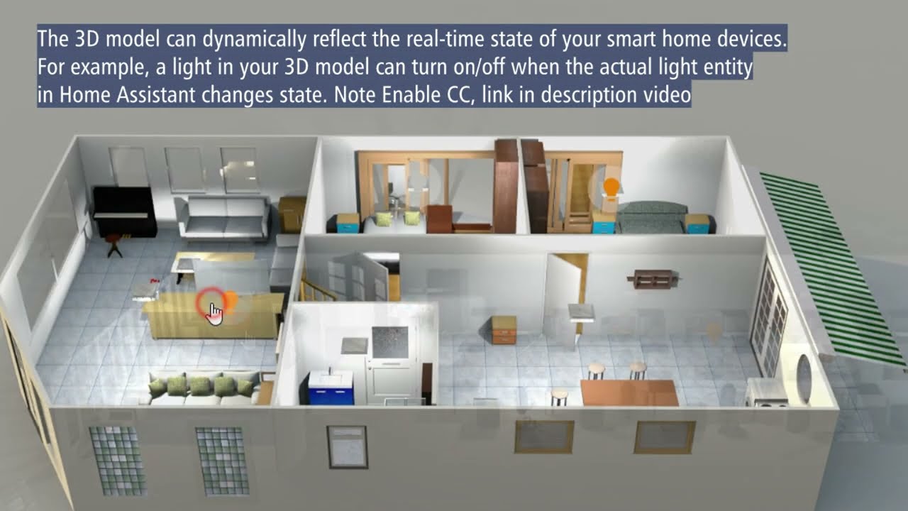 Home Assistant Floor Plan make your home image and realistic