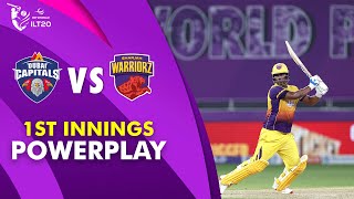 1St Innings Powerplay Dubai Capitals Vs Sharjah Warriorz M 27 Dp World Ilt20 M3Y1J