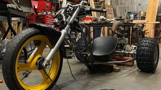 Building a 100+ Horsepower 2 Stroke "Drift Trike" Pt.1