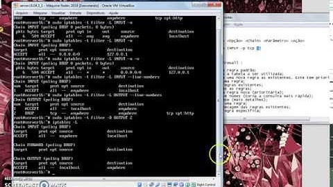 Firewall : Configuração e Criação de Regras com IPTABLES