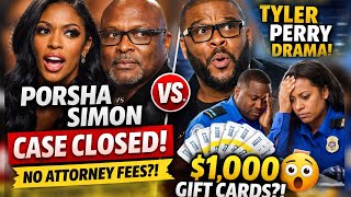 Porsha vs Simon Case CLOSED 😳 No Attorney Fees?! + Tyler Perry Gift Card Drama 👀 Wealth