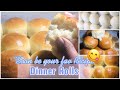 Fluffy, Buttery, Sweet DINNER ROLLS the Recipe you Need