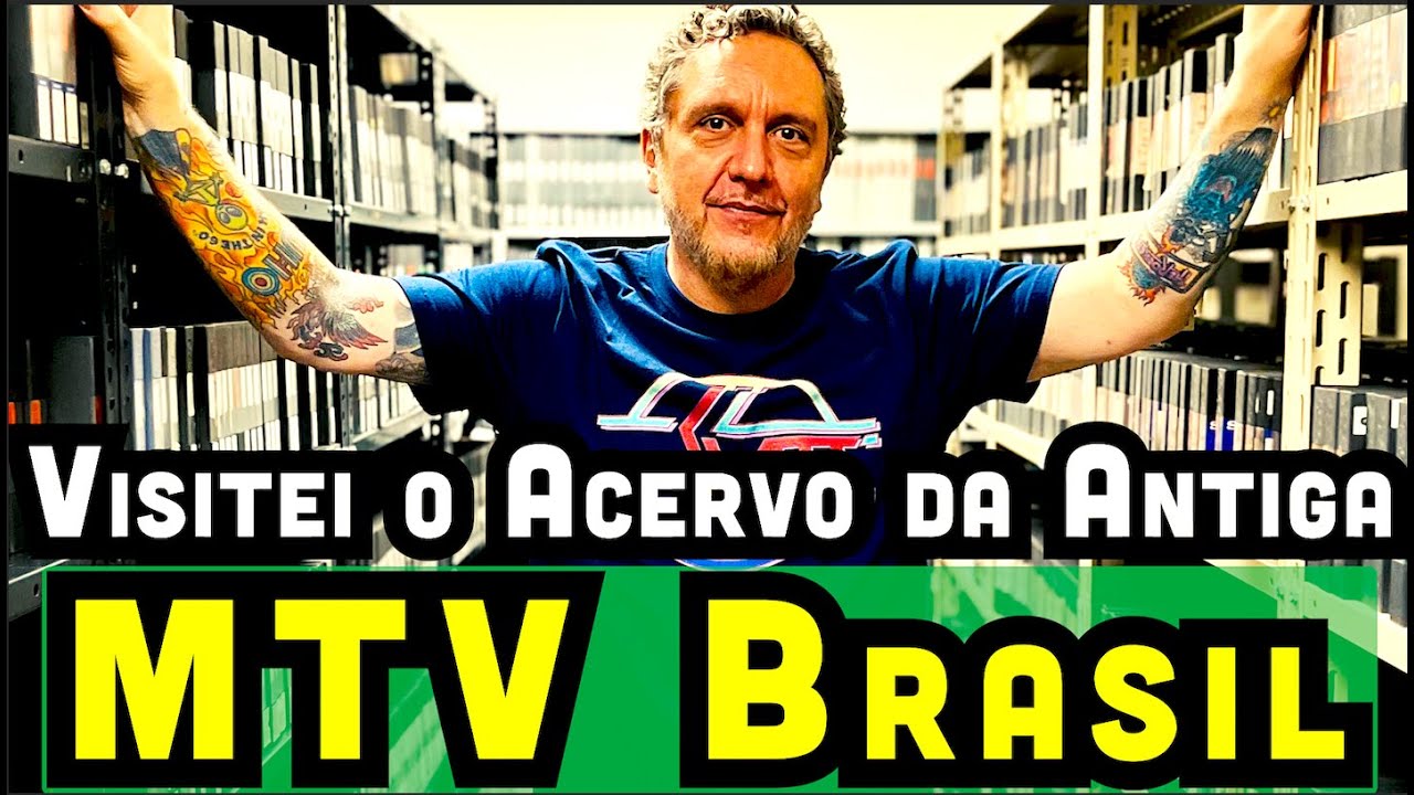 32 MIL FITAS ARQUIVADAS 🇧🇷 CONHEÇA o ACERVO da ANTIGA MTV BRASIL 🇧🇷