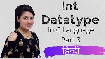 What is integer datatype?| Virtual Embedded | C Video 8