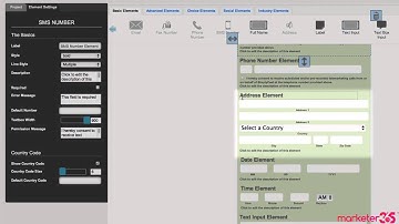 Form Builder Tutorial  Contact Elements on Vimeo