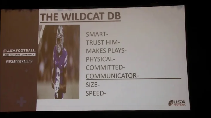 Teaching Defensive Backs Press Man to Man Coverage...