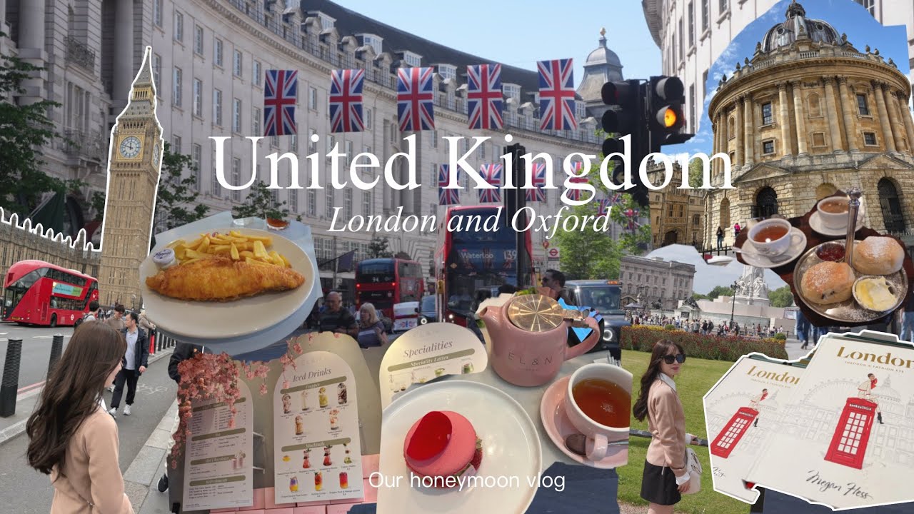 【Vlog】イギリス旅行🇬🇧ロンドンとオックスフォードを巡る旅(London/Oxford)