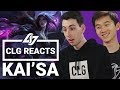 CLG REACTS | Kai'Sa, Daughter of the Void - "This champ is going to INT"