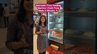 Automatic Pizza Vending Machine | Fresh Pizza Made in Minutes ? #viralvideo