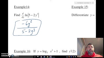 AB 7-5/BC 5-4 Differentiating Logarithmic Functions