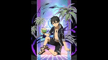 Sword art online memory defrag - Kirito Tropical Beach Boy story