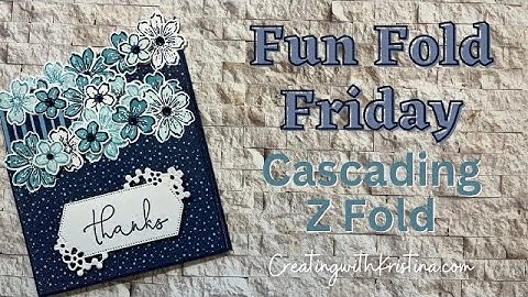 Making a Cascading Z Fun Fold with 8-1/2" x 11" Cardstock