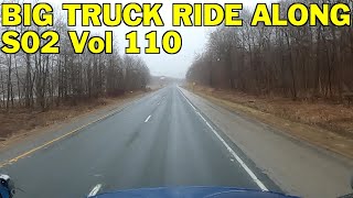 BIG TRUCK RIDE ALONG S02 VOL 110  East On The 402 In Ontario