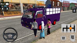 L300 Truck Driving: Bus Simulator Indonesia Android Gameplay screenshot 5