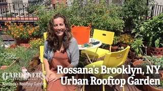 Rossana's Brooklyn NY Urban Rooftop Garden  Gardener's Supply Co
