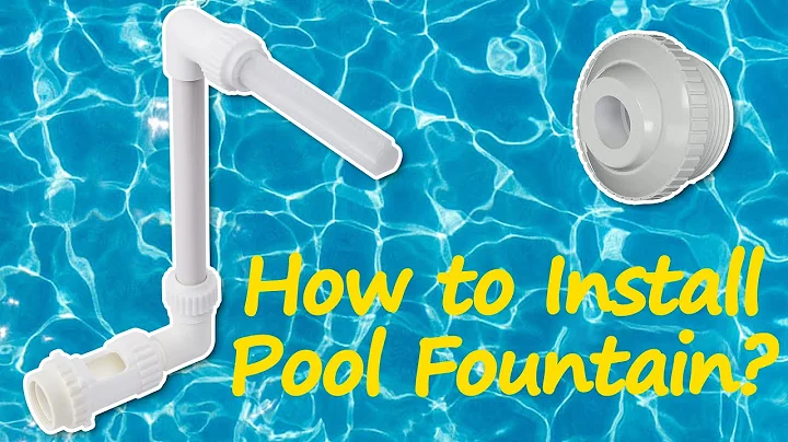 Pool Cooler Fountain Installation Video