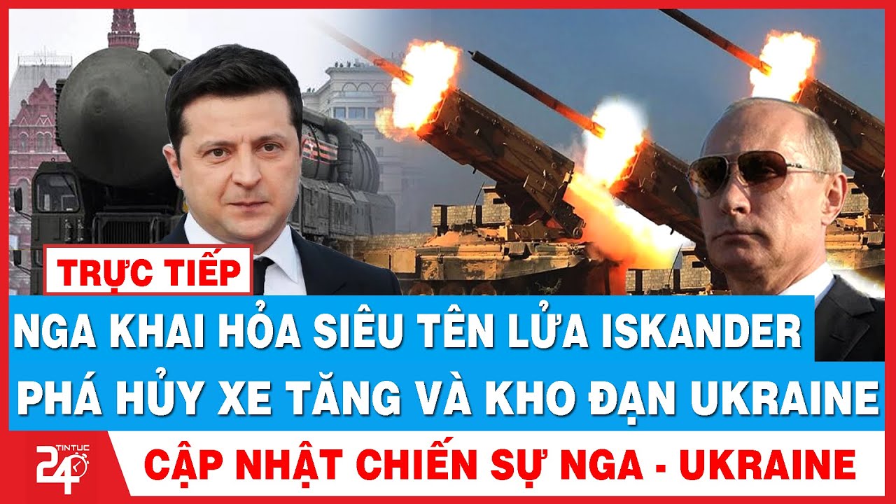 🔥Cập Nhật Chiến Sự Ngày 02/5 | Nga Khai Hỏa Siêu Tên Lửa Iskander Phá Hủy Xe Tăng Và Kho Đạn Ukraine