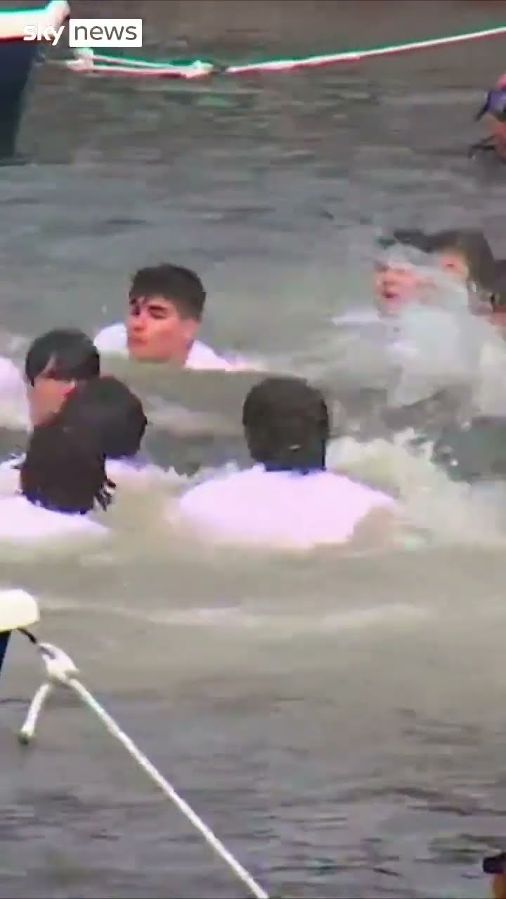 Annual cross dive takes place in Florida