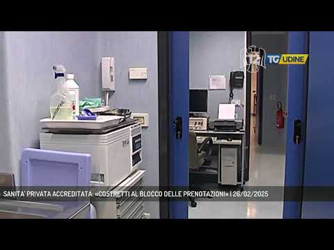 SANITA' PRIVATA ACCREDITATA: «COSTRETTI AL BLOCCO DELLE PRENOTAZIONI» | 26/02/2025