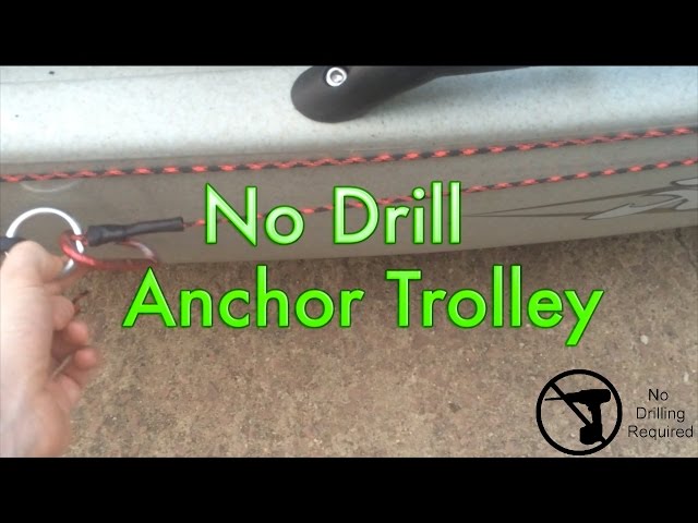 No Drill Anchor Trolley for Kayak 
