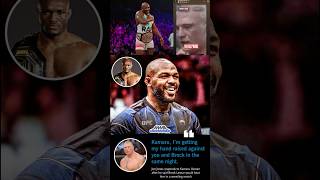Jon Jones tells Kamaru Usman and Brock Lesnar he could beat them both, same night in RAF Wrestling!