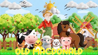Old Macdonald Had A Farm| Nursery Rhymes For Kids| Kids Songs| Children Music