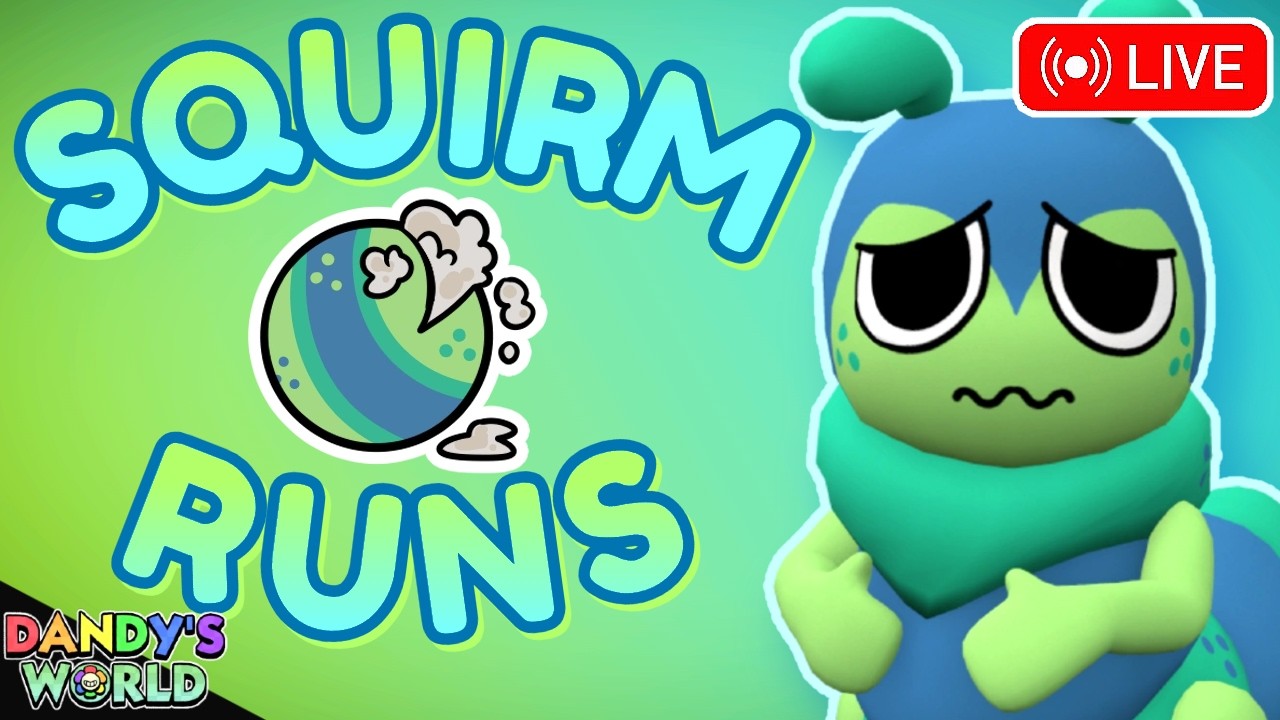DANDY'S WORLD - Squirm Runs With YOU! (Public Runs)