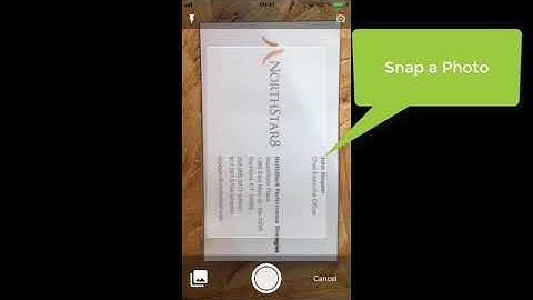 Mobile Business Card Scanning For Salesforce