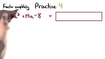 Factoring Practice 4 - Visualizing Algebra
