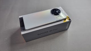 Tecno Spark 20 Pro Plus Unboxing & Camera Test | Retail Unit | Lunar Frost Colour