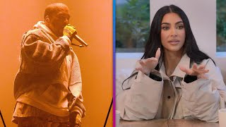 ⁣Kanye West Raps About Kim Kardashian Divorce Impact on Their Kids