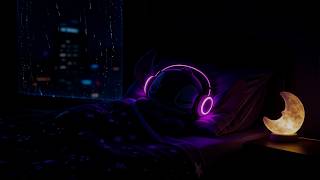 Fall Asleep Fast 🎧 Cozy Night Rain & Deep Sleep Music to Calm Your Mind (NO ADS)
