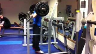 130kg Squat x 3